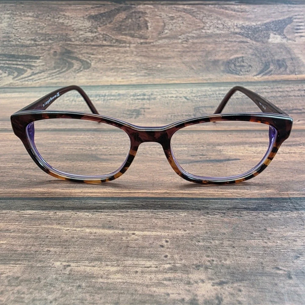 Kate Spade Blakely/G Tortoise‎ Purple Cat Eye Eyeglasses Frames 51-16-135